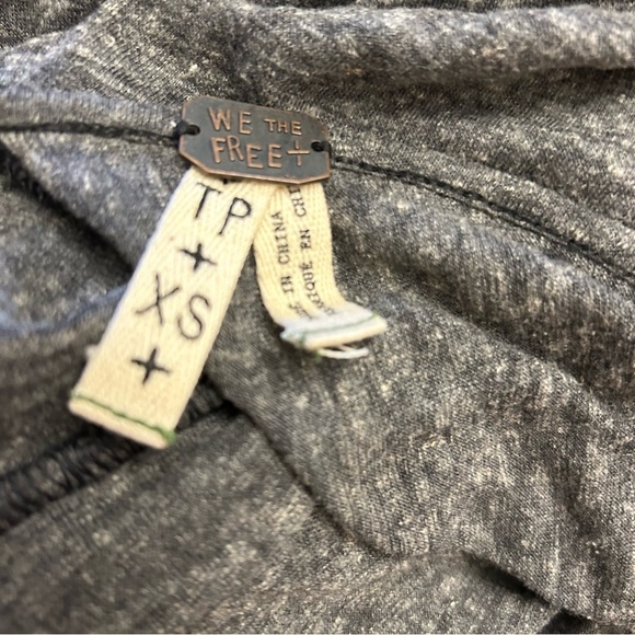 RARE! FREE PEOPLE Comet Maxi Split Side Tunic Dress - Picture 10 of 12